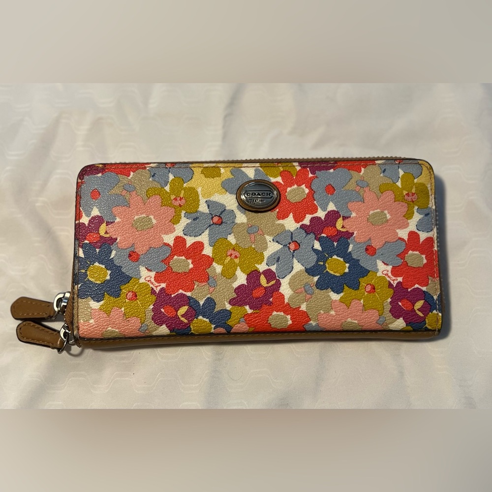 Coach Medium Flower Wallet